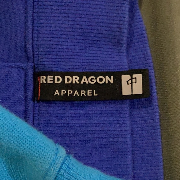 small blue and gray OG Red Dragon sweater! RDS❤️ - Picture 4 of 4